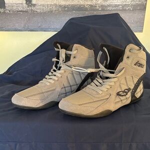 Airmax Gray High-Top Men's Sneakers